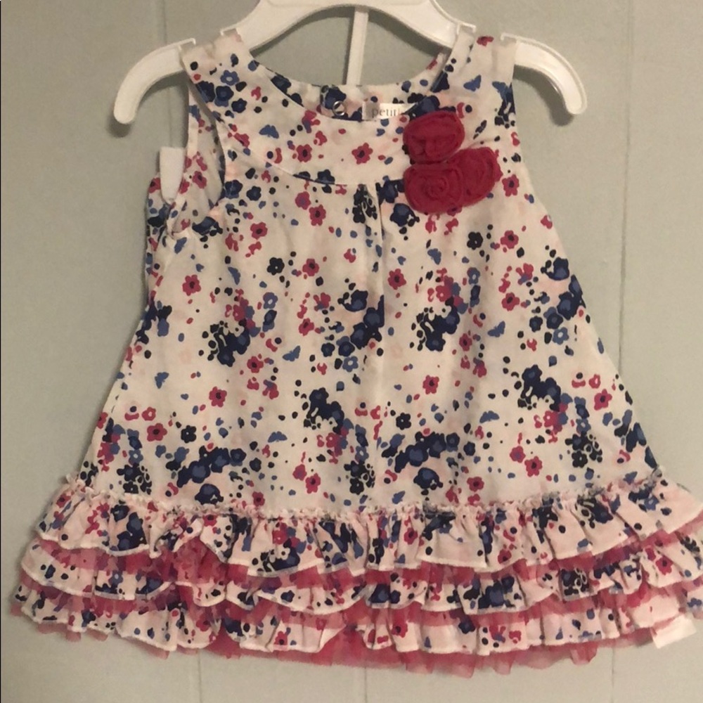 Super-cute floral dress with matching bloomers 🌺